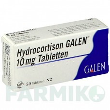 ГИДРОКОРТИЗОН (HYDROCORTISON) 10 мг таблетки 50 шт - Гидрокортизон GALENPHARMA