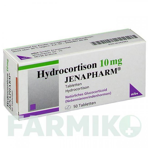 ГИДРОКОРТИЗОН (HYDROCORTISON) 10 мг таблетки 50 шт - Гидрокортизон MIBE