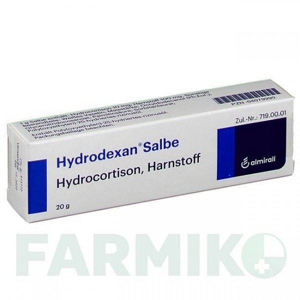 ГИДРОДЕКСАН (HYDRODEXAN) мазь 20 г - Гидрокортизон ALMIRALL