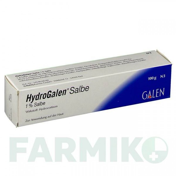 ГИДРОГАЛЕН (HYDROGALEN) 1% мазь 100 г - Гидрокортизон GALENPHARMA