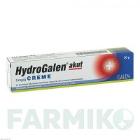 ГИДРОГАЛЕН (HYDROGALEN) 5 мг/г крем 30 г - Гидрокортизон GALENPHARMA