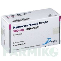 ГИДРОКСИКАРБАМИД (HYDROXYCARBAMID) 500 мг капсулы 50 шт - Гидроксикарбамид DEVATIS