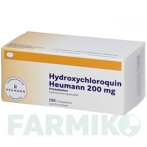 ГИДРОКСИХЛОРОХИН (HYDROXYCHLOROQUIN) 200 мг таблетки 30 шт - Гидроксихлорохин HEUMANN PHARMA