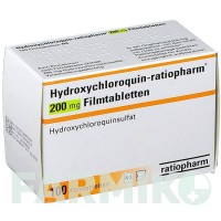 ГИДРОКСИХЛОРОХИН (HYDROXYCHLOROQUIN) 200 мг таблетки 100 шт - Гидроксихлорохин RATIOPHARM