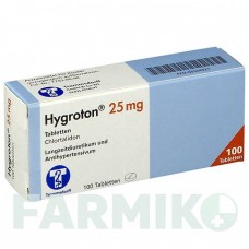 ГИГРОТОН (HYGROTON) 25 мг таблетки 100 шт - Хлорталидон TROMMSDORFF