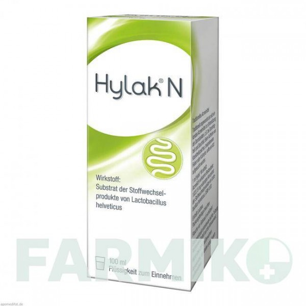 ХІЛАК (HYLAK) розчин 100 мл - Продуцент молочної кислоти RECORDATI
