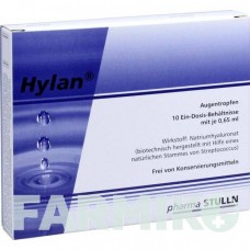 ГИЛАН (HYLAN) 0,65 мл капли 10 шт - Искусственные слезы PHARMA STULLN