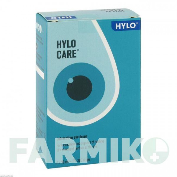 ХІЛО КЕР (HYLO CARE) краплі 2x10 мл - Активні речовини URSAPHARM