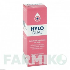 ХІЛО ДУАЛ (HYLO DUAL) краплі 10 мл - Активні речовини URSAPHARM