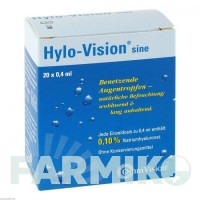 ХІЛО ВІЗІОН (HYLO VISION) піпетки 20x0,4 мл - Активні речовини OMNIVISION