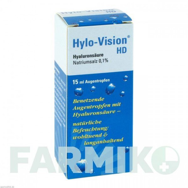 ХИЛО ВИЗИОН (HYLO VISION) капли 15 мл - Активные вещества OMNIVISION