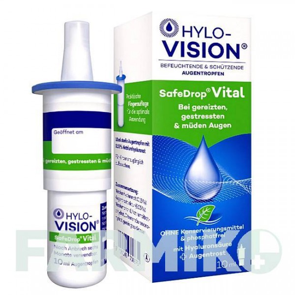 ХИЛО ВИЗИОН (HYLO VISION) капли 10 мл - Активные вещества OMNIVISION