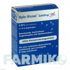 ХИЛО ВИЗИОН (HYLO VISION) капли 2x10 мл - Активные вещества OMNIVISION