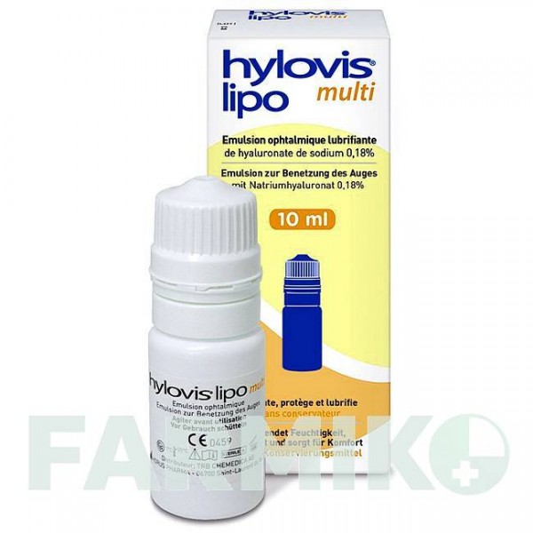 ХІЛОВИС (HYLOVIS) краплі 10 мл - Активні речовини TRB CHEMEDICA