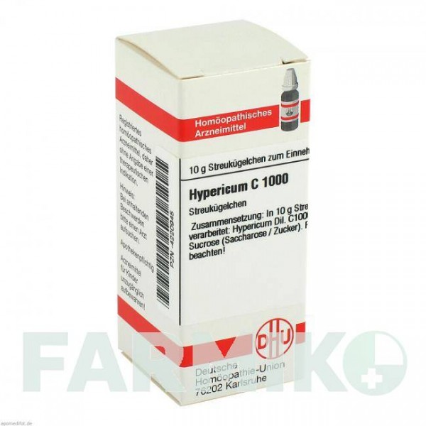 ГИПЕРИКУМ (HYPERICUM) C 1000 глобули 10 г - Гомеопатия DHU