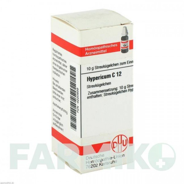 ГИПЕРИКУМ (HYPERICUM) C 12 глобули 10 г - Гомеопатия DHU