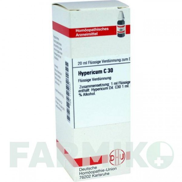 ГИПЕРИКУМ (HYPERICUM) C 30 раствор 20 мл - Гомеопатия DHU