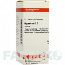 ГІПЕРИКУМ (HYPERICUM) C 6 таблетки 80 шт - Гомеопатія DHU