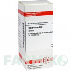 ГІПЕРИКУМ (HYPERICUM) D 3 таблетки 80 шт - Гомеопатія DHU