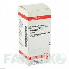 ГІПЕРИКУМ (HYPERICUM) D 4 таблетки 80 шт - Гомеопатія DHU