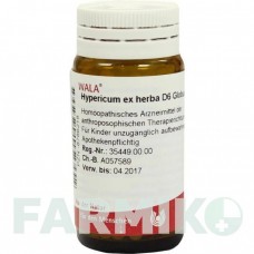 ГИПЕРИКУМ (HYPERICUM) D 6 глобули 20 г - Гомеопатия WALA HEILMITTEL