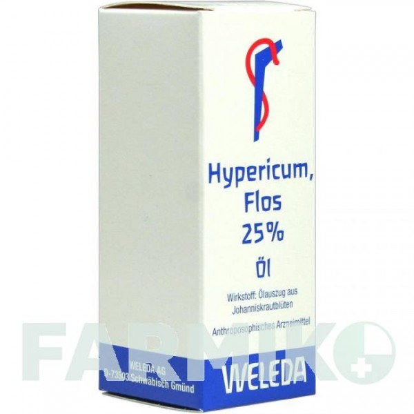 ГИПЕРИКУМ ФЛОС (HYPERICUM FLOS) 25% масло 50 мл - Гомеопатия WELEDA