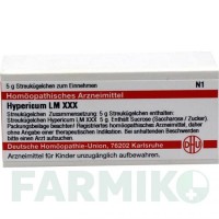 ГИПЕРИКУМ (HYPERICUM) LM XXX глобули 5 г - Гомеопатия DHU