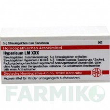 ГИПЕРИКУМ (HYPERICUM) LM XXX глобули 5 г - Гомеопатия DHU