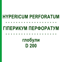 ГІПЕРИКУМ ПЕРФОРАТУМ (HYPERICUM PERFORATUM) D 200 глобули 10 г - Гомеопатія SPAGYRA