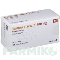 ГИПНОРЕКС (HYPNOREX) 400 мг таблетки 100 шт - Литий ORIFARM