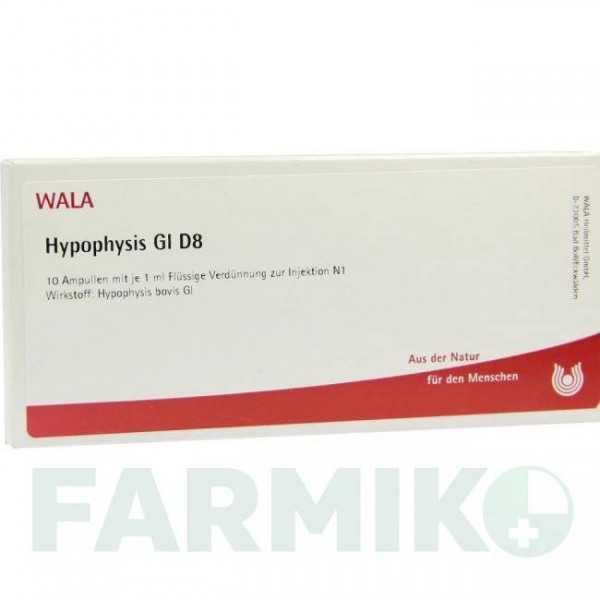ГИПОФИЗ (HYPOPHYSIS) D 8 ампулы 10x1 мл - Гомеопатия WALA HEILMITTEL