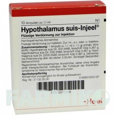 ГИПОТАЛАМУС (HYPOTHALAMUS) ампулы 10 шт - Гомеопатия BIOLOGISCHE HEILMITTEL HEEL