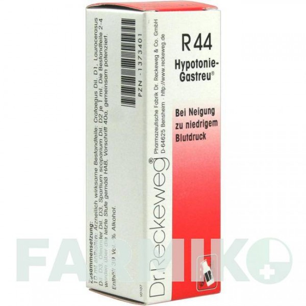 ГІПОТОНІЯ ГАСТРЕУ (HYPOTONIE GASTREU) суміш 22 мл - Гомеопатія DR.RECKEWEG