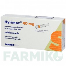 ХИРИМОЗ (HYRIMOZ) 40 мг/0,8 мл раствор 2 шт - Адалимумаб AXICORP PHARMA