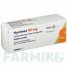 ХІРІМОЗ (HYRIMOZ) 40 мг/0,8 мл розчин 2 шт - Адалімумаб HEXAL