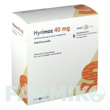 ХІРІМОЗ (HYRIMOZ) 40 мг/0,8 мл розчин 2 шт - Адалімумаб ORIFARM