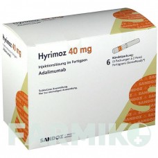 ХІРІМОЗ (HYRIMOZ) 40 мг/0,8 мл розчин 2 шт - Адалімумаб ORIFARM
