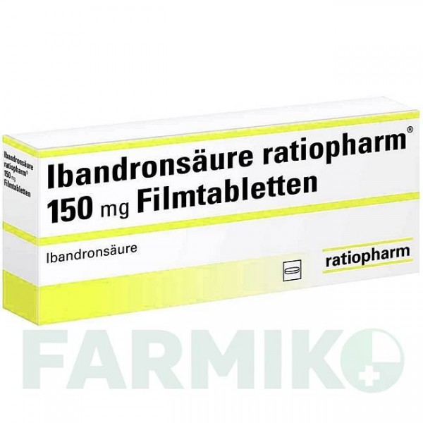 ИБАНДРОНСАУР (IBANDRONSAURE) 150 мг таблетки 3 шт - Ибандроновая кислота RATIOPHARM