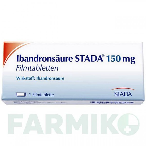 ІБАНДРОНСАУР (IBANDRONSAURE) 150 мг таблетки 1 шт - Ібандронова кислота STADAPHARM
