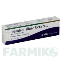 ІБАНДРОНСАУР (IBANDRONSAURE) 3 мг розчин 1 шт - Ібандронова кислота BETAPHARM