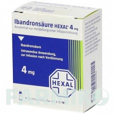 ИБАНДРОНСАУР (IBANDRONSAURE) 4 мг концентрат 1 шт - Ибандроновая кислота HEXAL