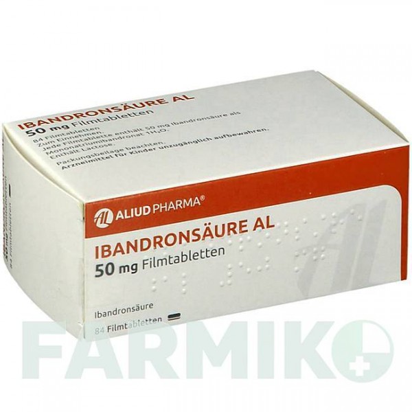 ИБАНДРОНСАУР (IBANDRONSAURE) 50 мг таблетки 28 шт - Ибандроновая кислота ALIUD PHARMA