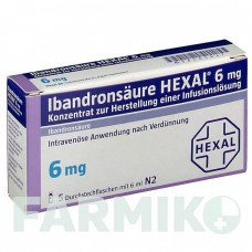 ИБАНДРОНСАУР (IBANDRONSAURE) 6 мг концентрат 5 шт - Ибандроновая кислота HEXAL