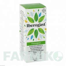 ІБЕРОГАСТ (IBEROGAST) рідина 50 мл - Активні речовини BAYER