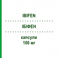 ІБІФЕН (IBIFEN) 100 мг капсули 30 шт - Кетопрофен I.B.I.GIOVANNI LORENZINI