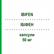 ІБІФЕН (IBIFEN) 50 мг капсули 30 шт - Кетопрофен I.B.I.GIOVANNI LORENZINI