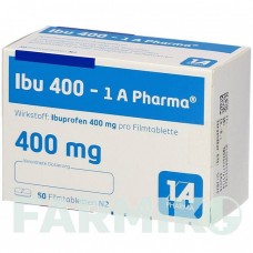 ИБУ (IBU) 400 таблетки 50 шт - Ибупрофен 1 A PHARMA