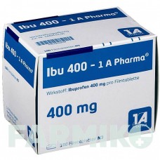 ИБУ (IBU) 400 таблетки 100 шт - Ибупрофен 1 A PHARMA