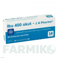 ІБУ (IBU) 400 таблетки 10 шт - Ібупрофен 1 A PHARMA