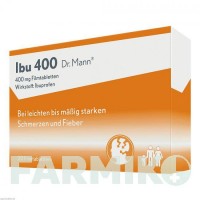 ІБУ (IBU) 400 таблетки 20 шт - Ібупрофен DR.GERHARD MANN